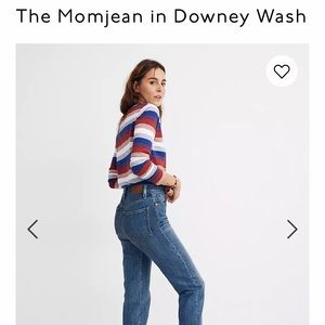 Madewell mom jeans